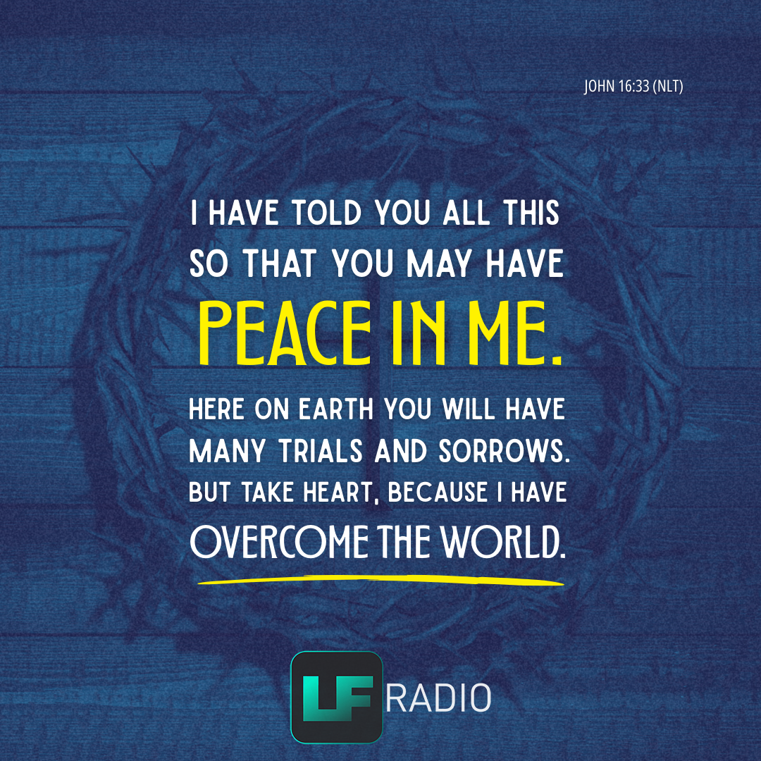 John 16:33 - Verse of the Day