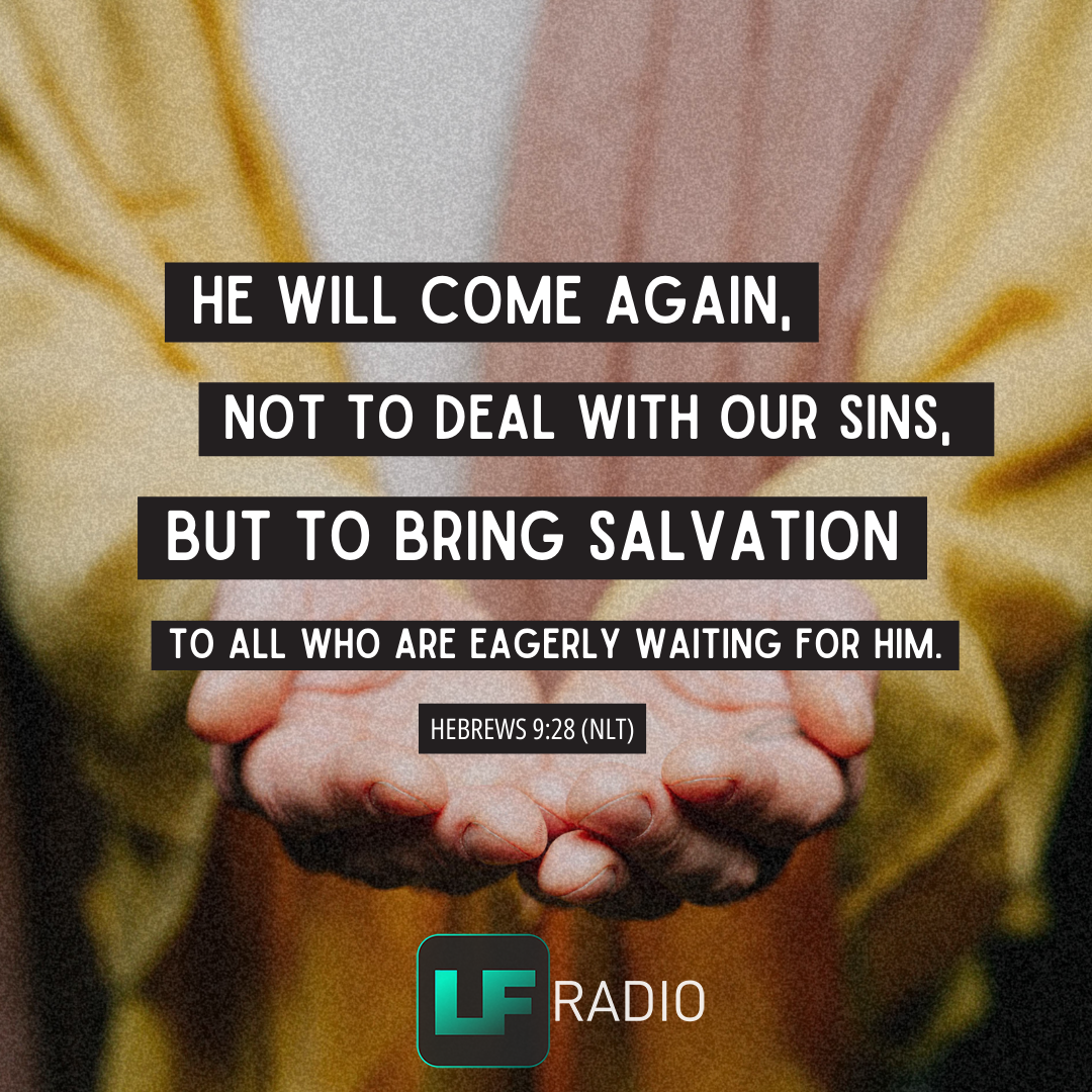 Hebrews 9:28 - Verse of the Day