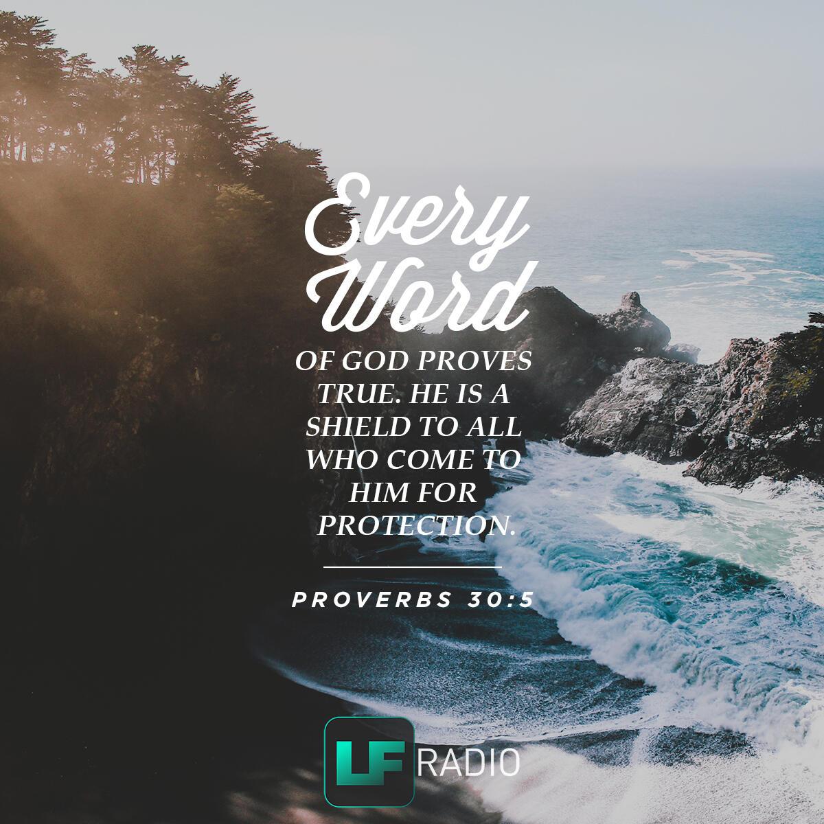 Proverbs 30: 5 - Verse of the Day