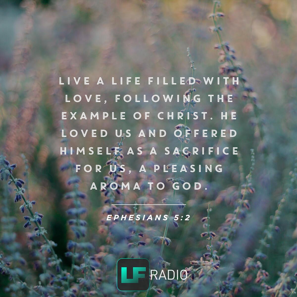 Ephesians 5:2 - Verse of the Day