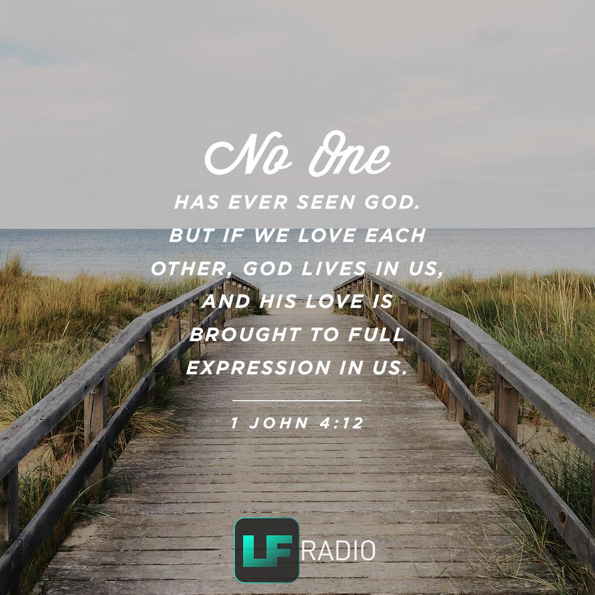 1 John 4:12 - Verse of the Day