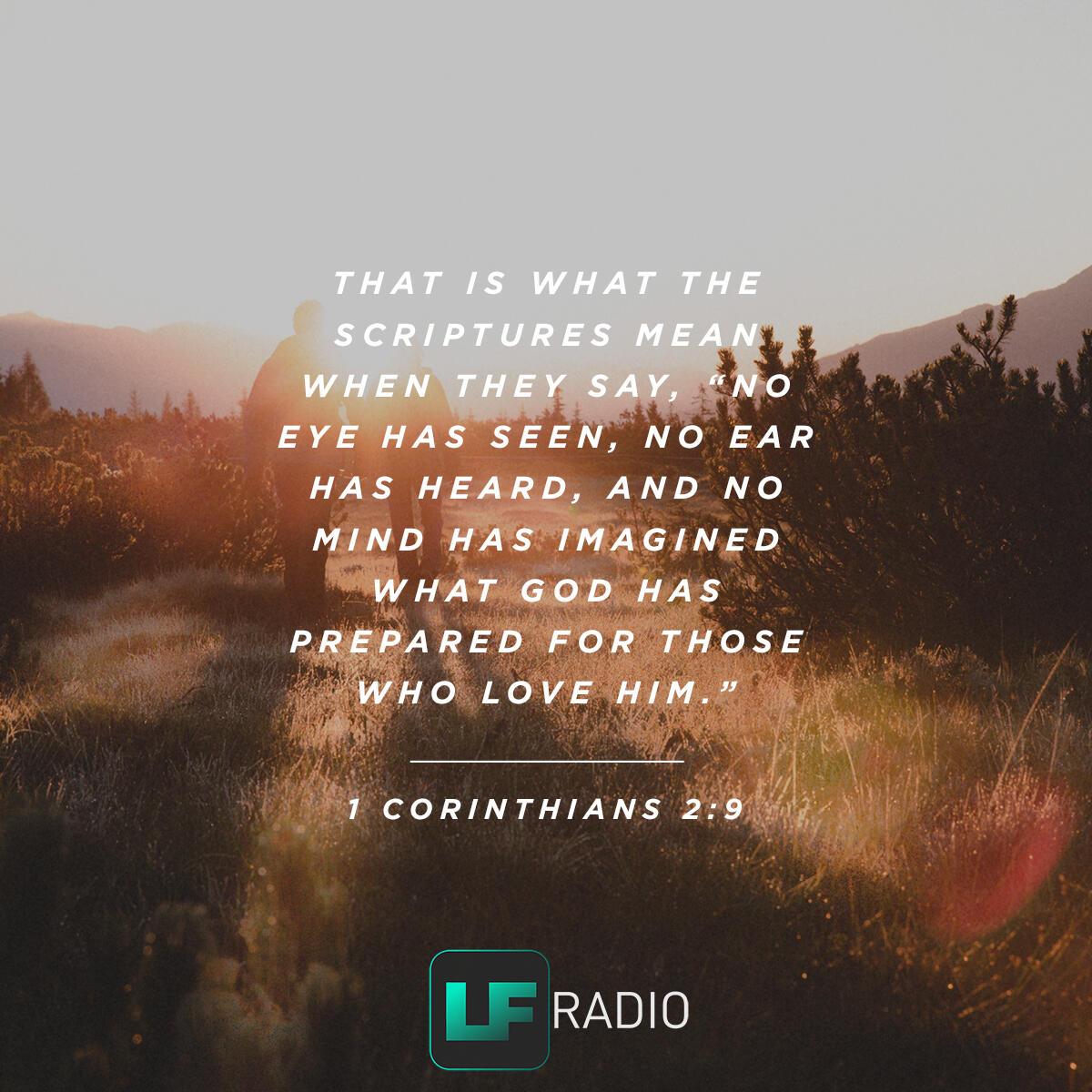 1 Corinthians 2:9 - Verse of the Day