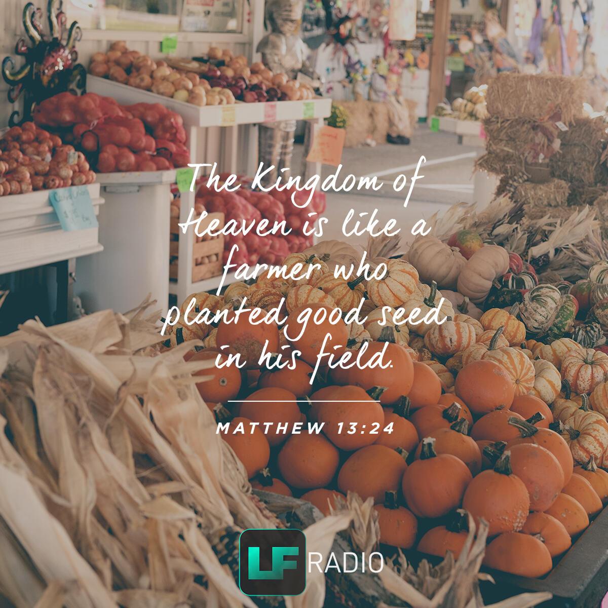 Matthew 13:24 - Verse of the Day