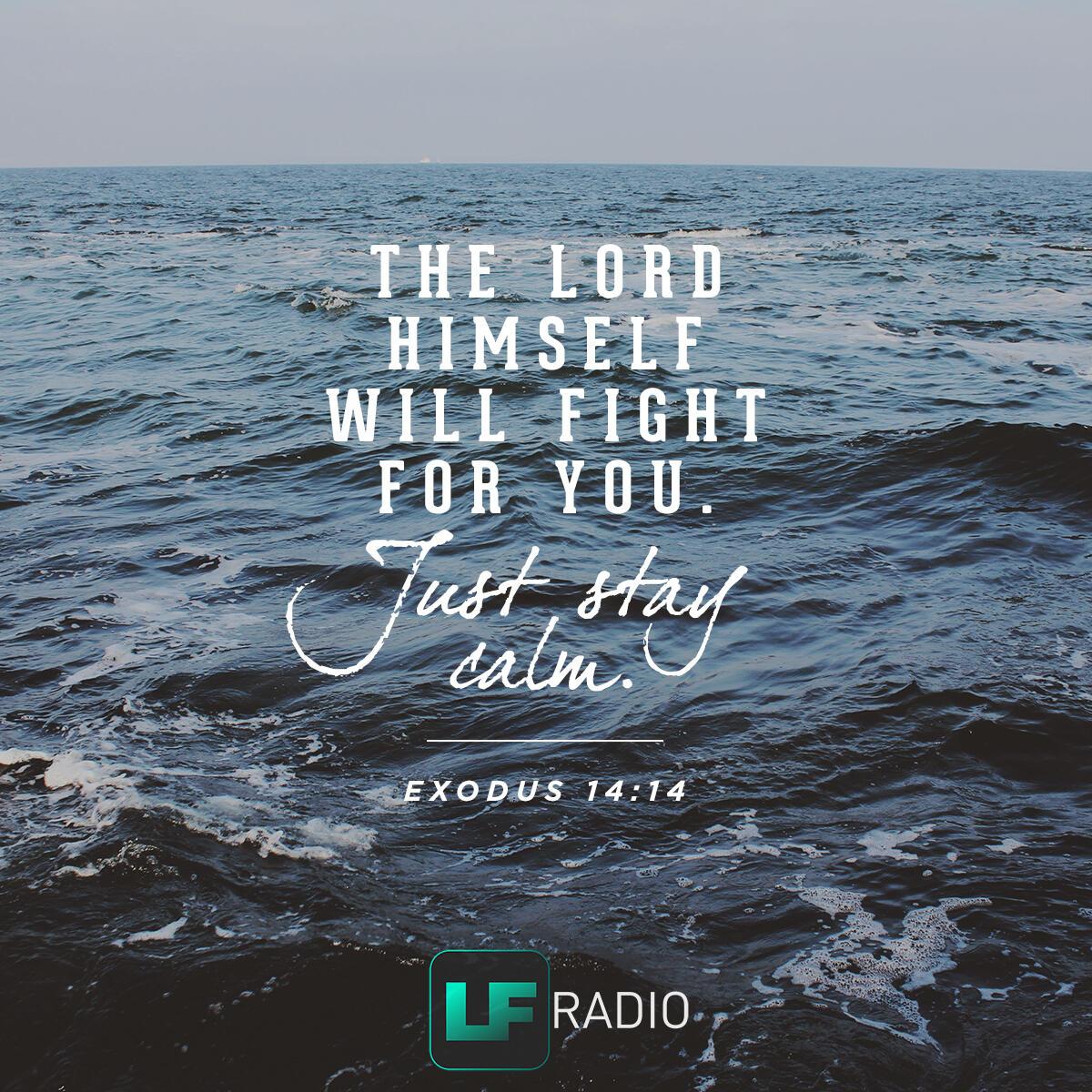 Exodus 14:14 - Verse of the Day