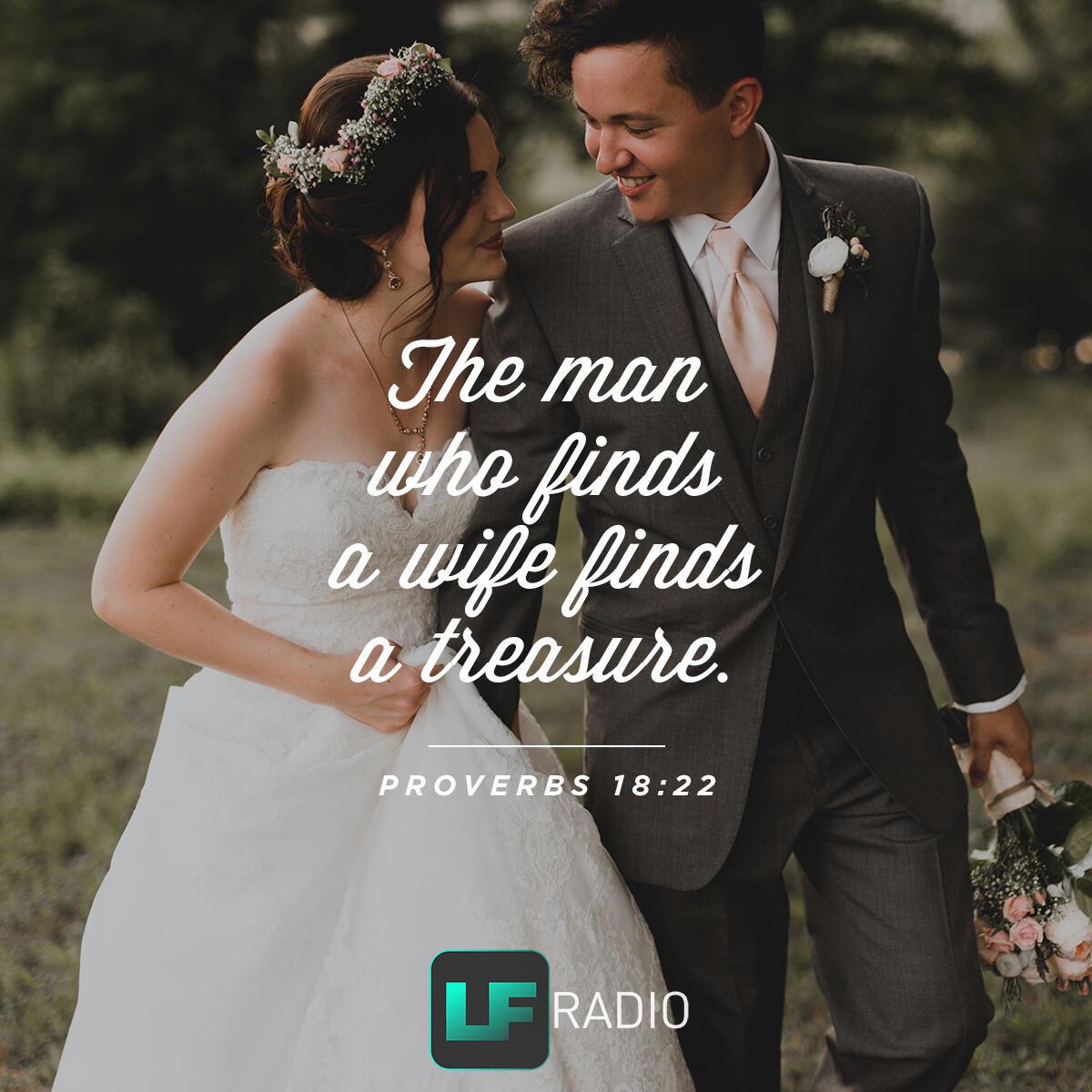 Proverbs 18:22 - Verse of the Day