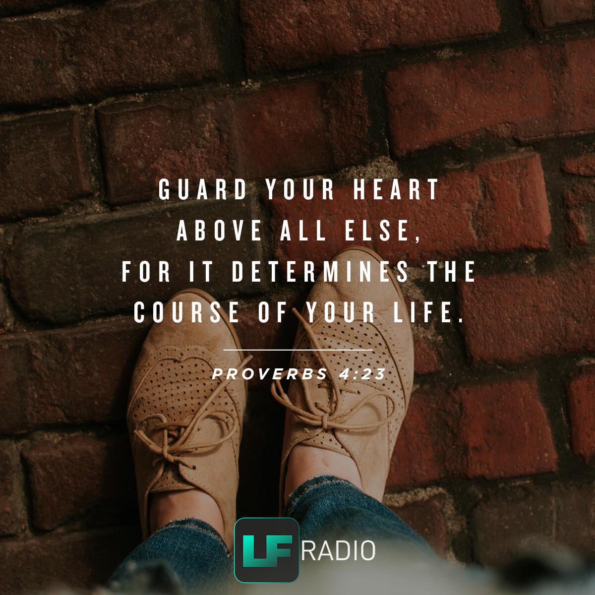 Proverbs 4:23 - Verse of the Day