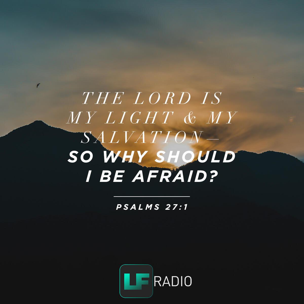 Psalms 27:1 - Verse of the Day