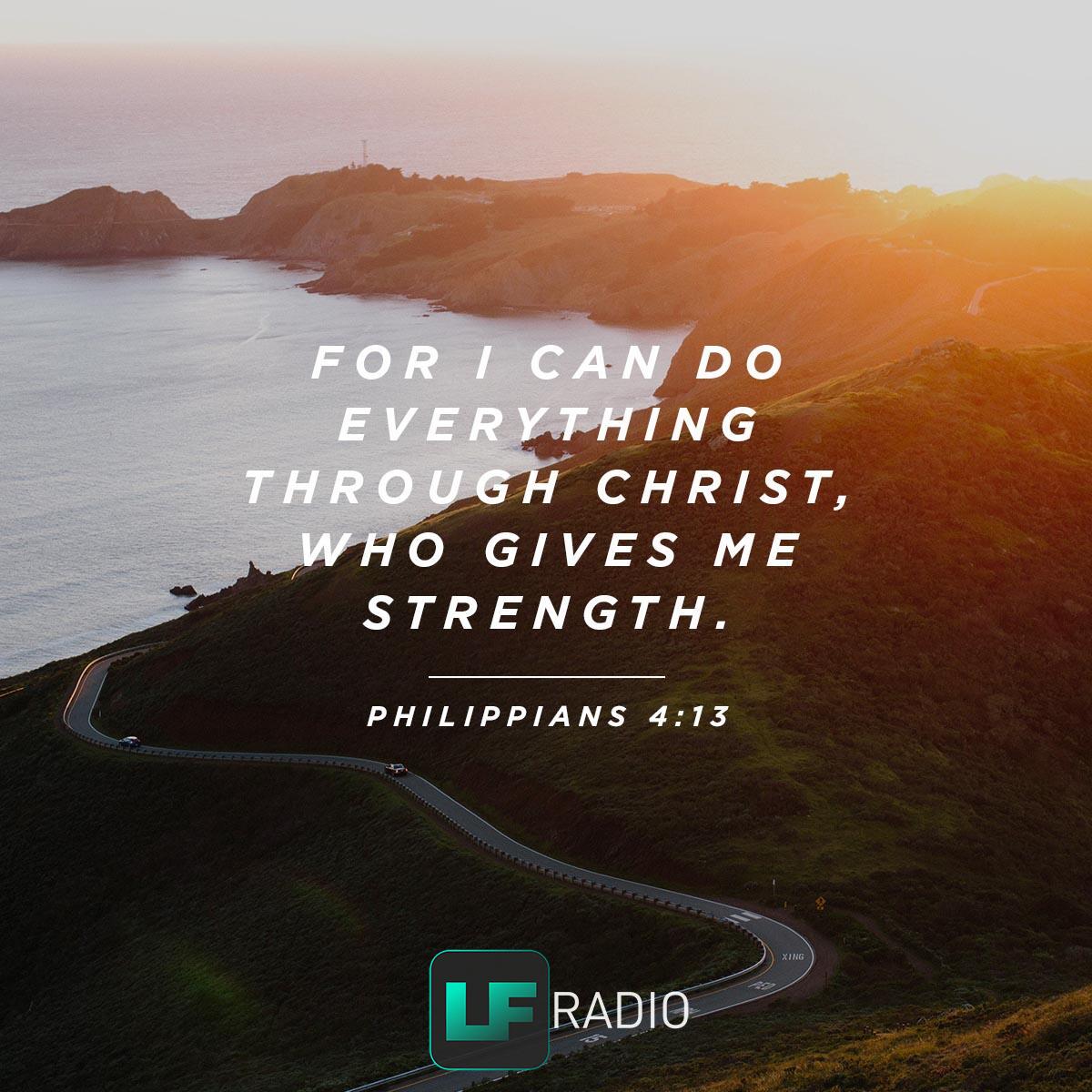 Philippians 4:13 - Verse of the Day