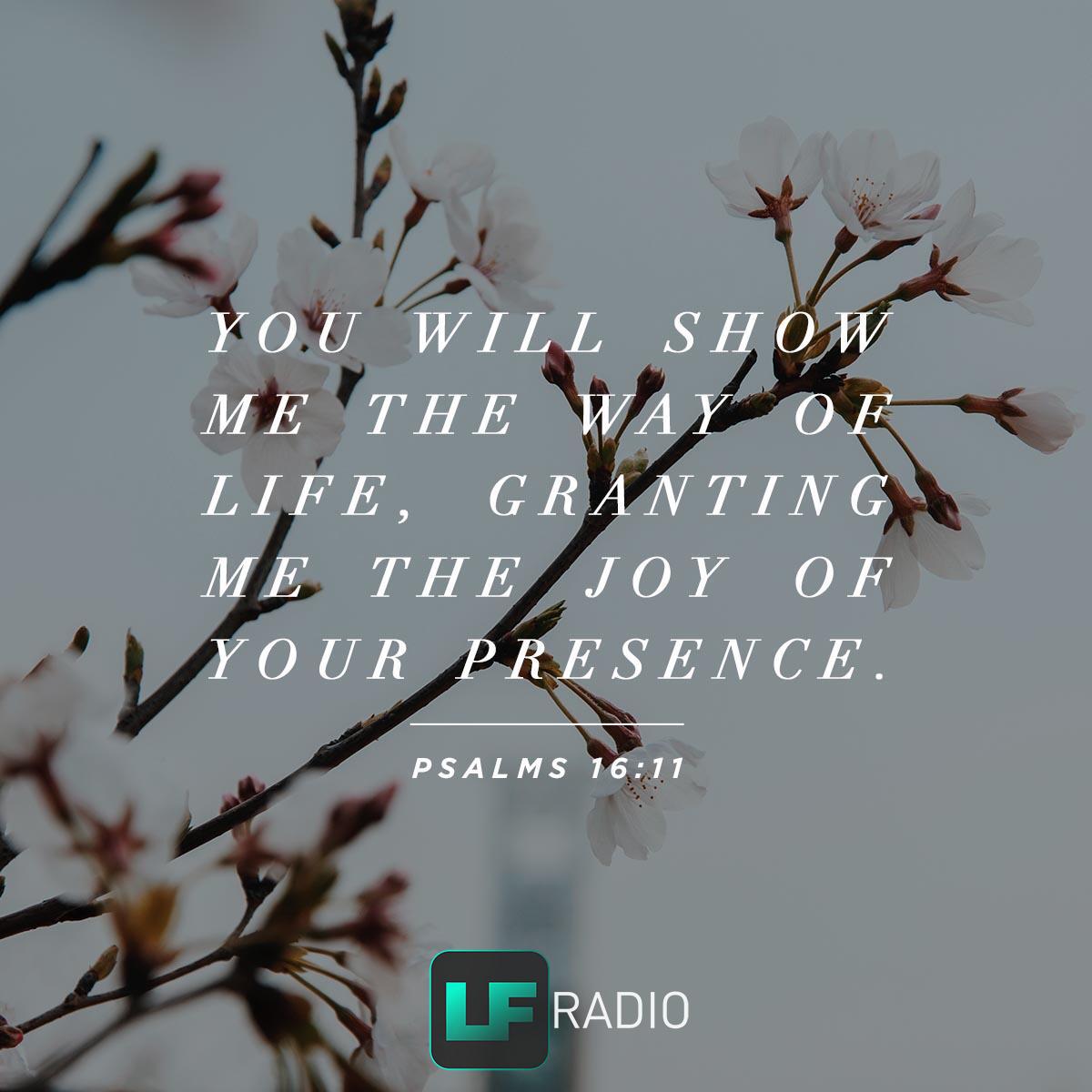 Psalms 16:11 - Verse of the Day