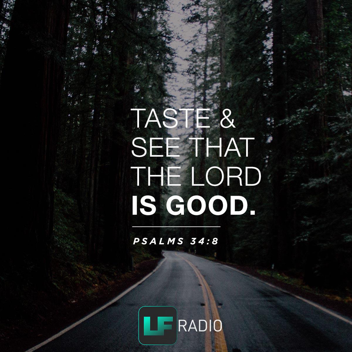 Psalms 34:8 - Verse of the Day