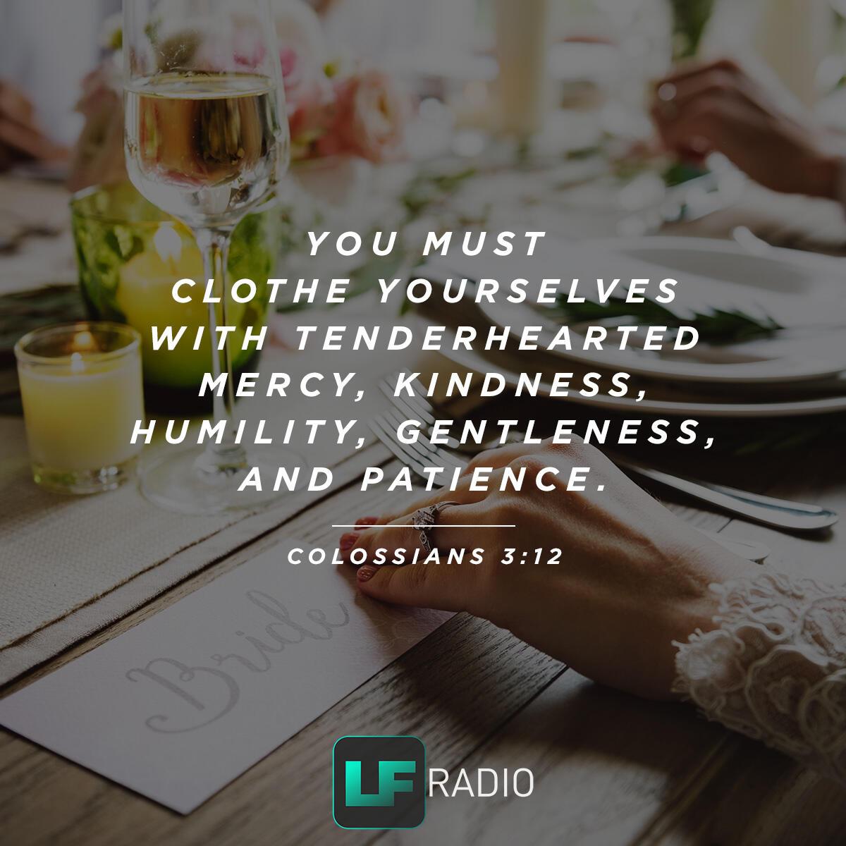 Colossians 3:12 - Verse of the Day