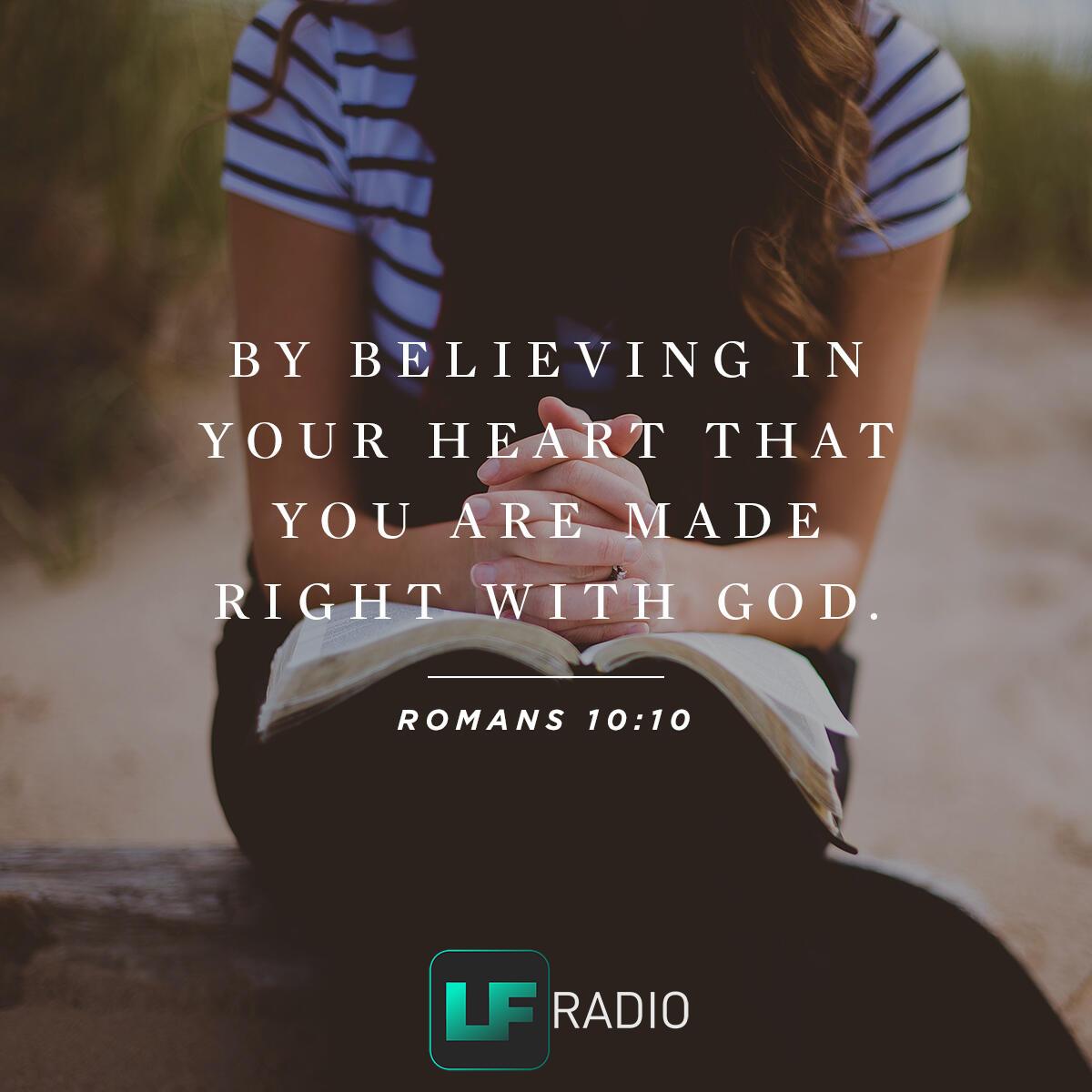 Romans 10:10 - Verse of the Day