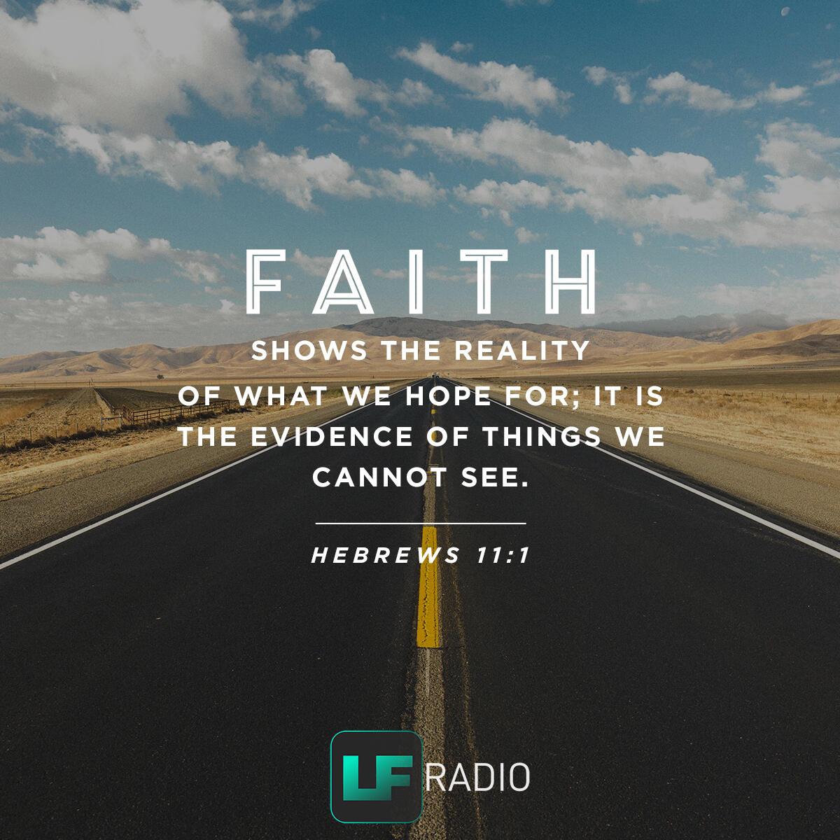 Hebrews 11:1 - Verse of the Day
