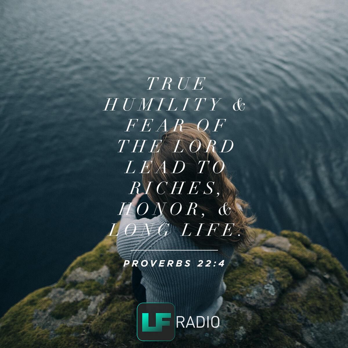 Proverbs 22:4 - Verse of the Day