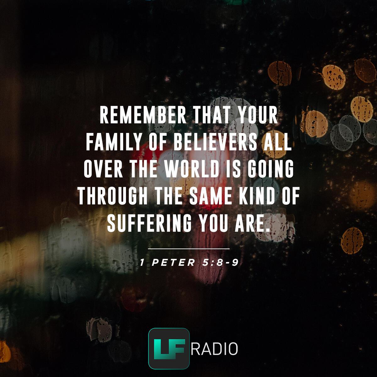 1 Peter 5:8-9 - Verse of the Day