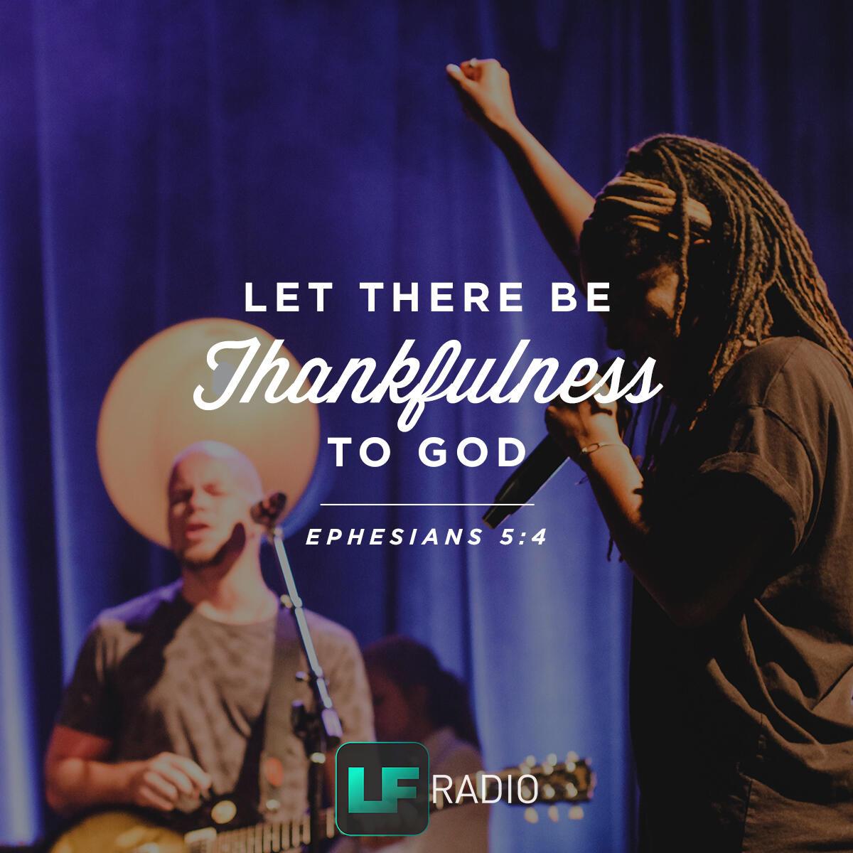 Ephesians 5:4 - Verse of the Day