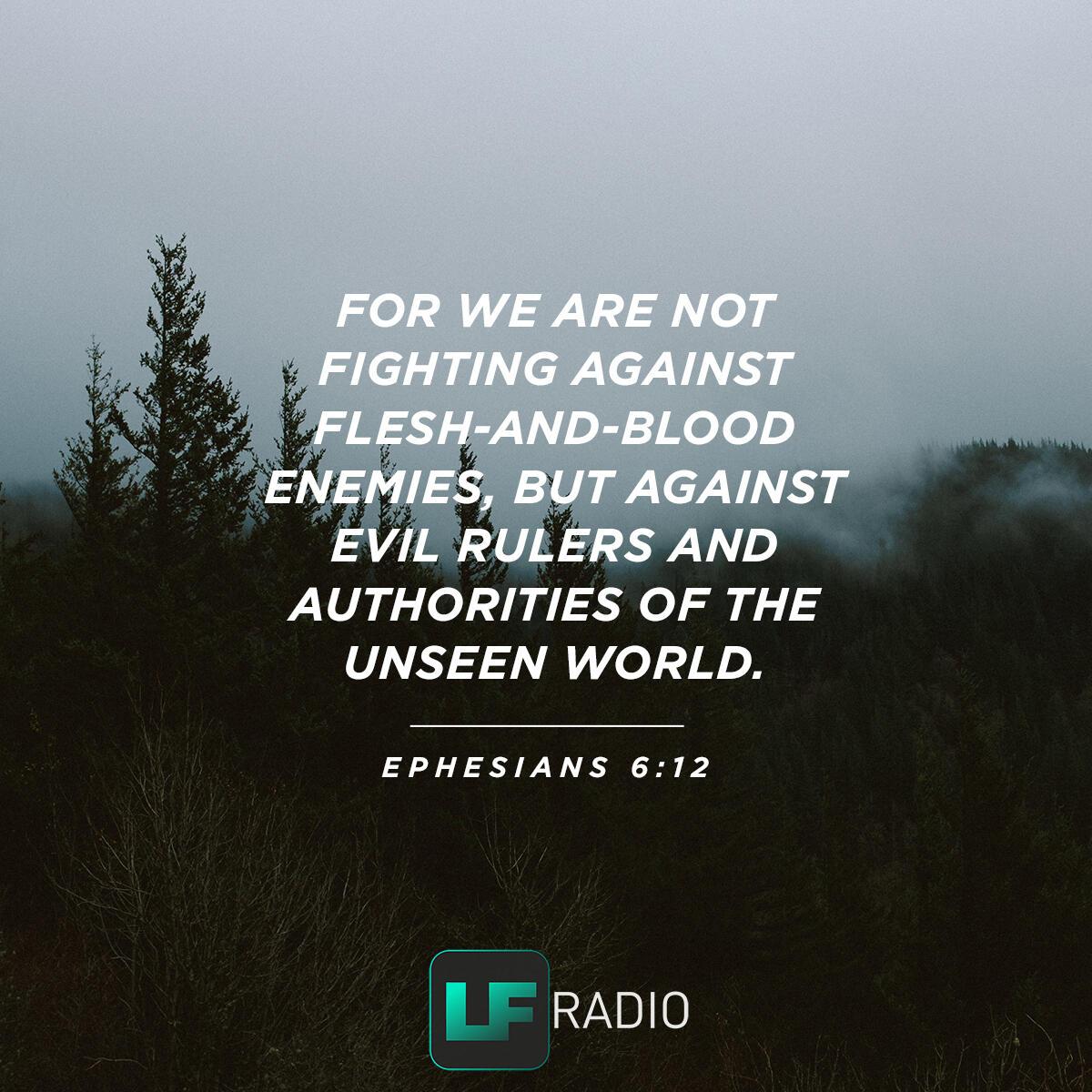 Ephesians 6:12 - Verse of the Day