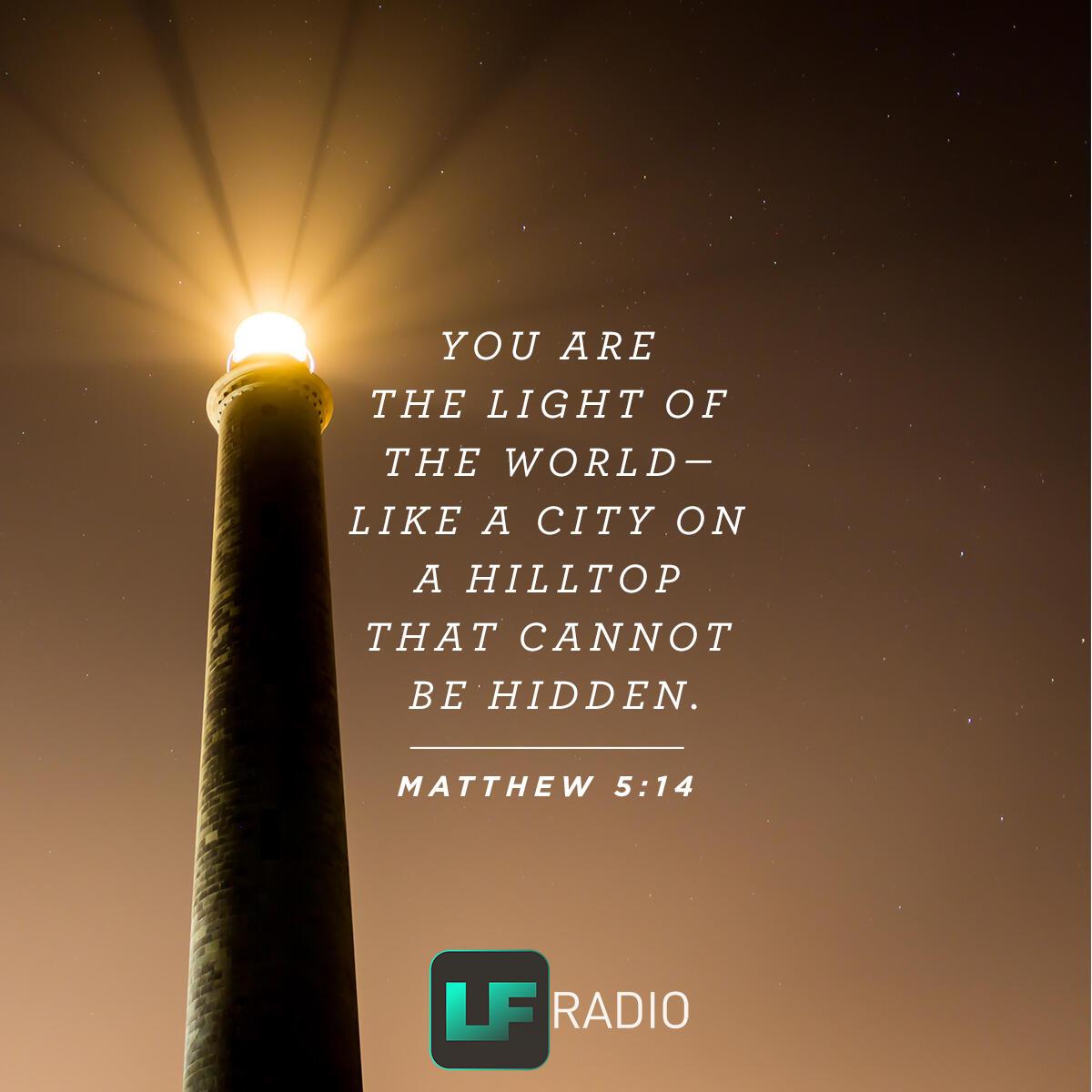 Matthew 5:14 - Verse of the Day