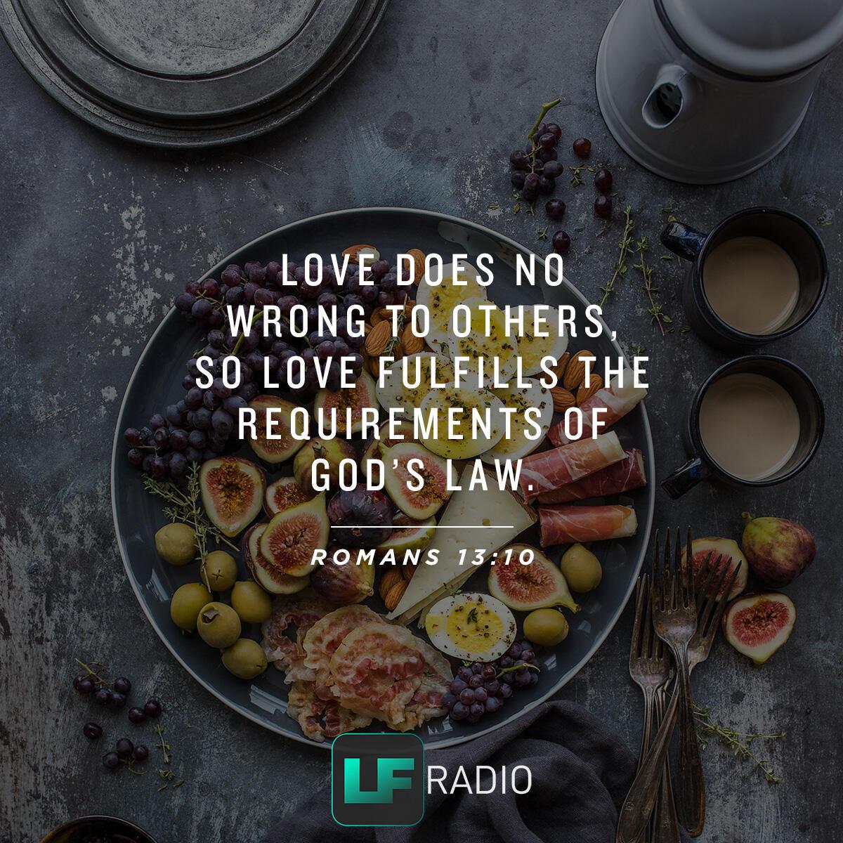 Romans 13:10 - Verse of the Day