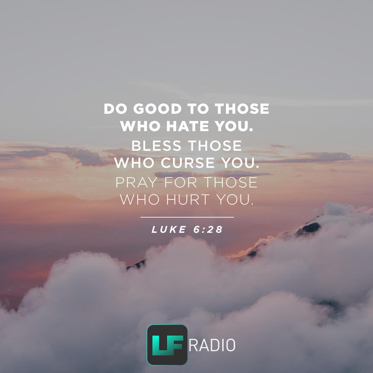 Luke 6:28 - Verse of the Day