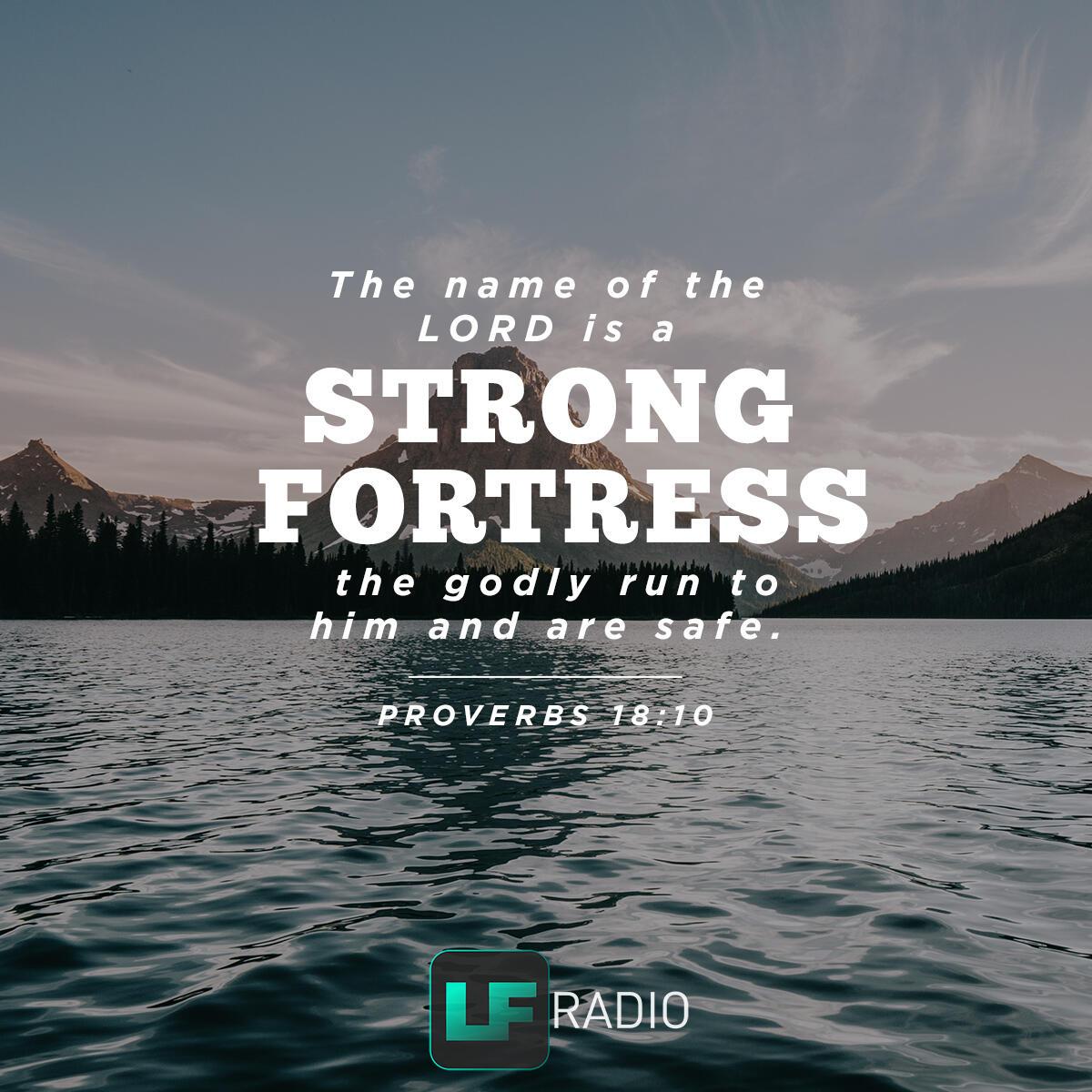 Proverbs 18:10 - Verse of the Day