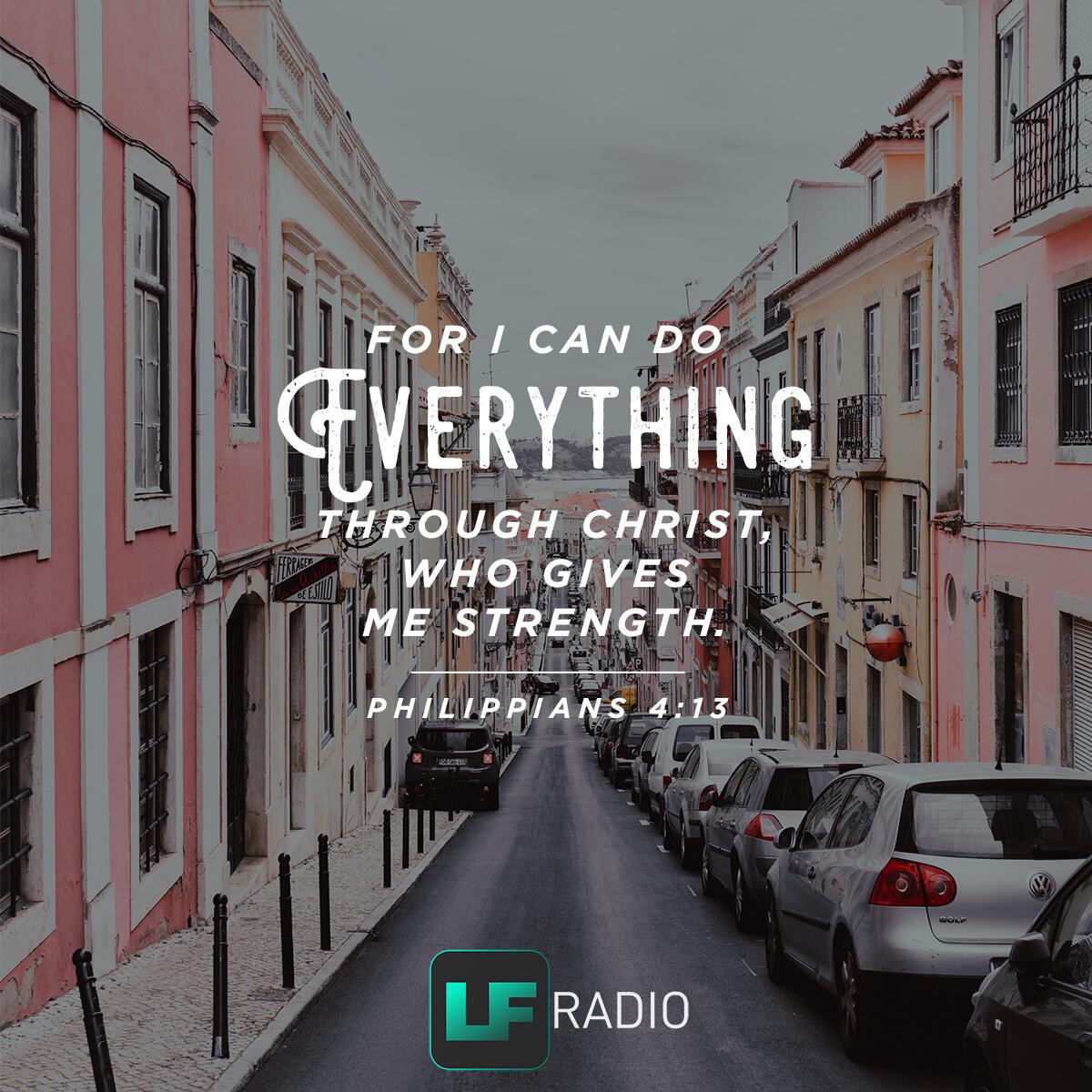 Philippians 4:13 - Verse of the Day