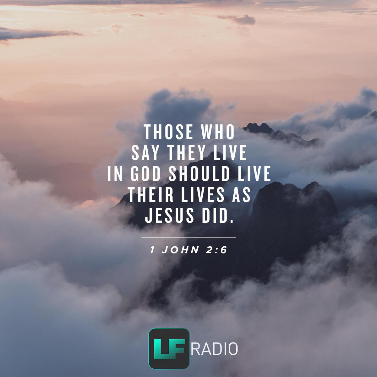 1 John 2:6 - Verse of the Day