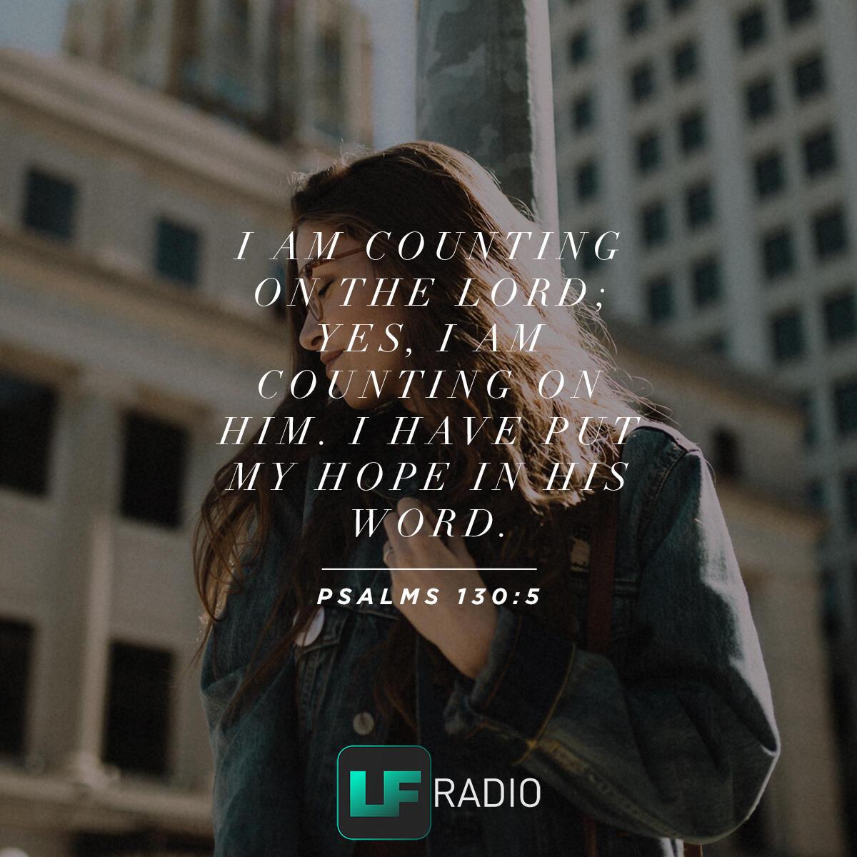 Psalms 130:5 - Verse of the Day