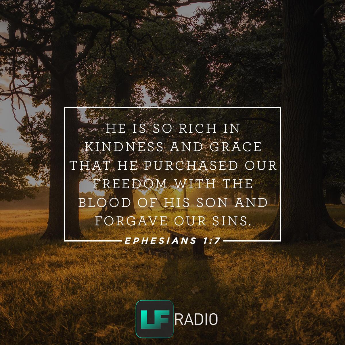 Ephesians 1:7 - Verse of the Day