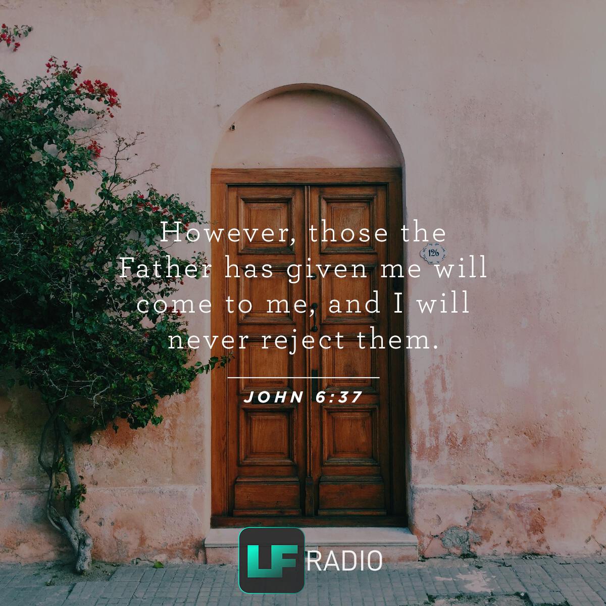 John 6:37 - Verse of the Day