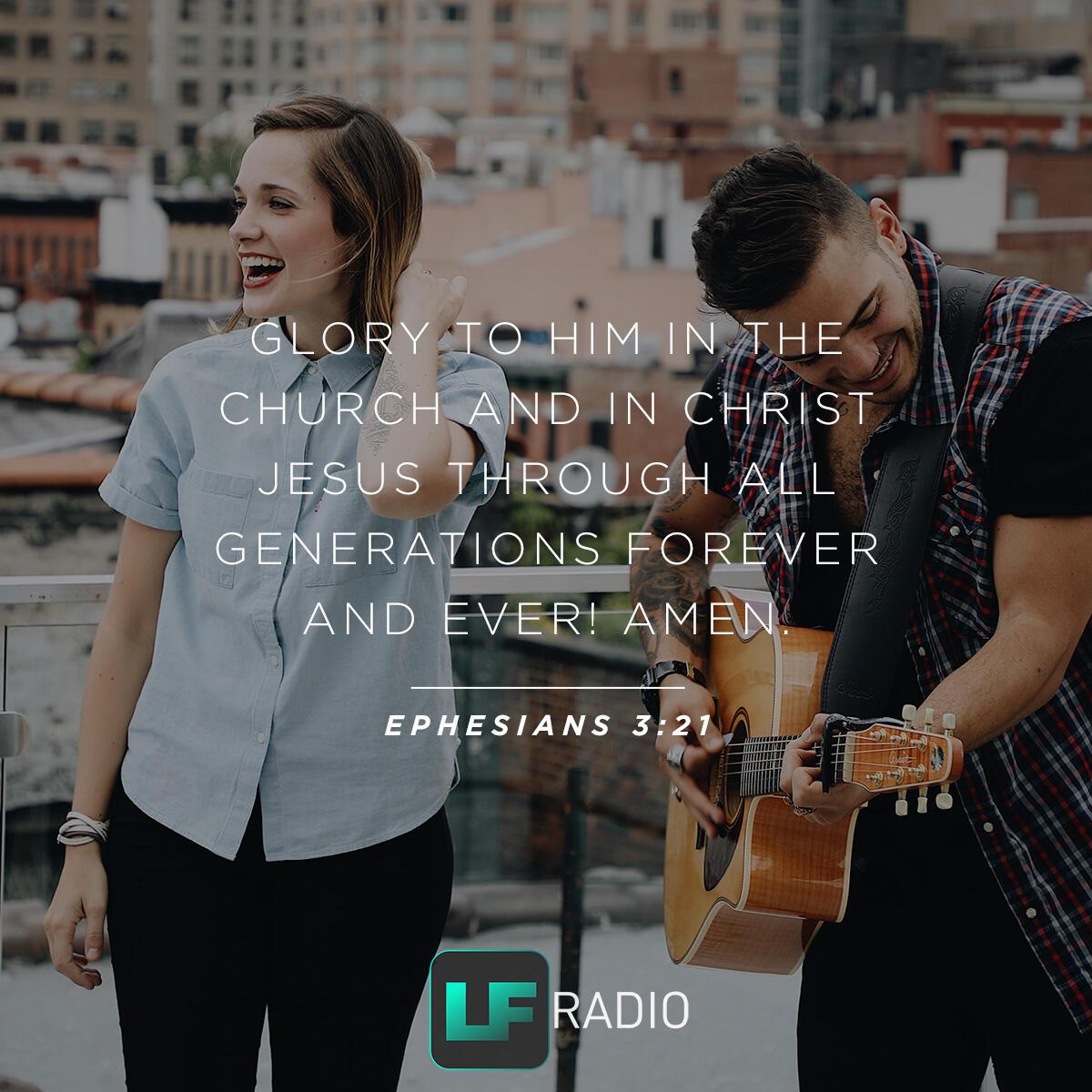 Ephesians 3:21 - Verse of the Day