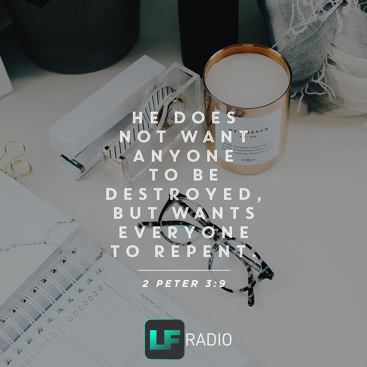 2 Peter 3:9 - Verse of the Day