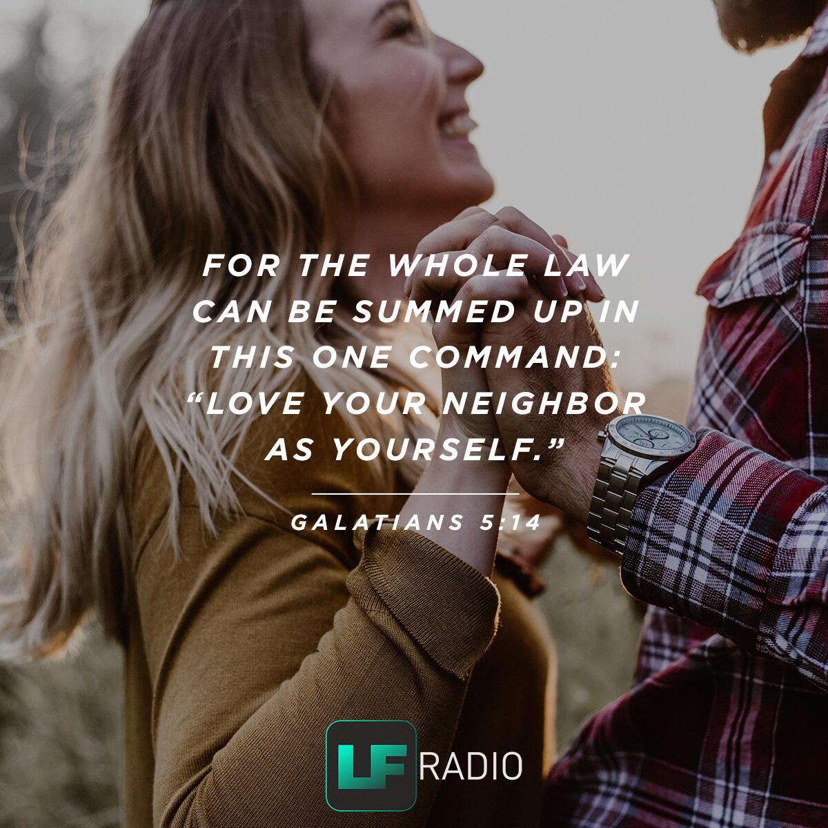 Galatians 5:14 - Verse of the Day
