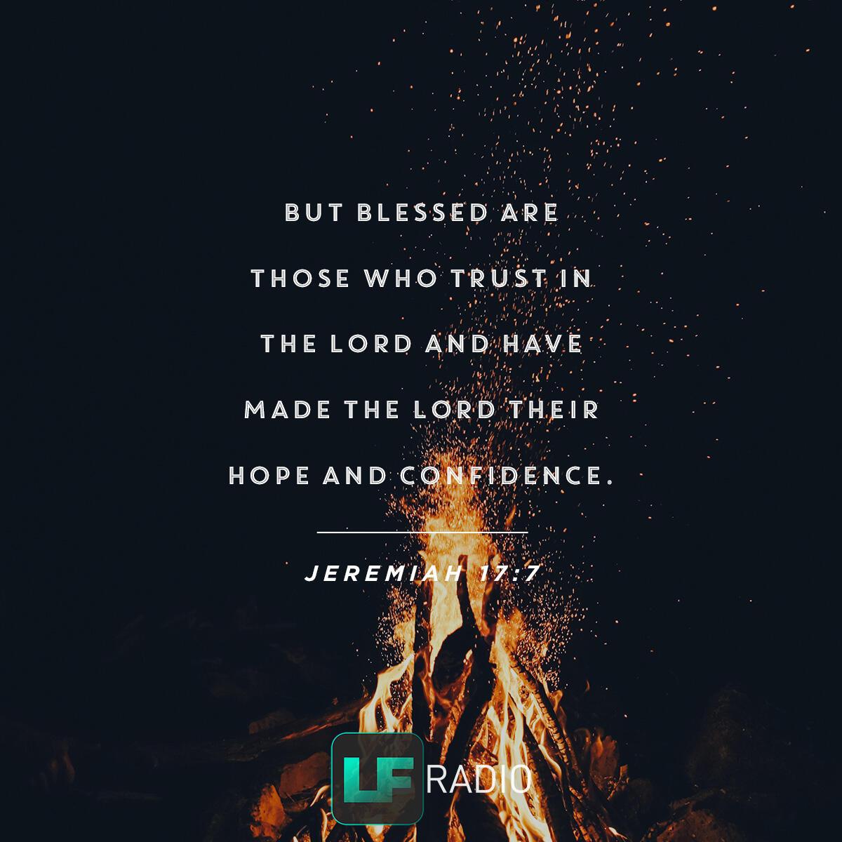 Jeremiah 17:7 - Verse of the Day