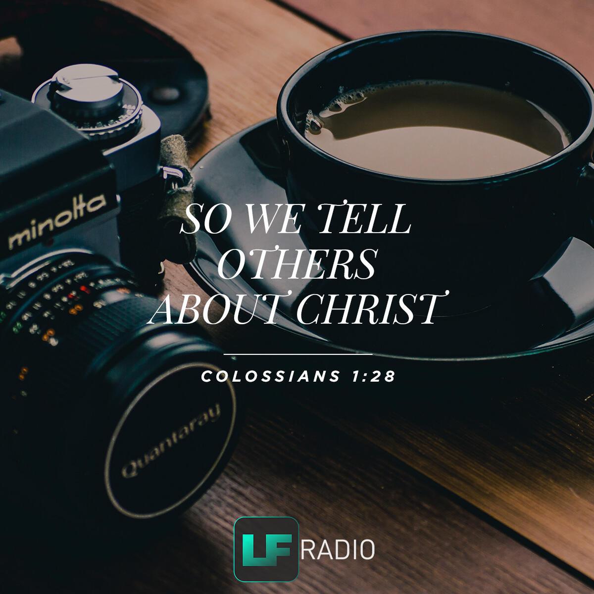 Colossians 1:28 - Verse of the Day