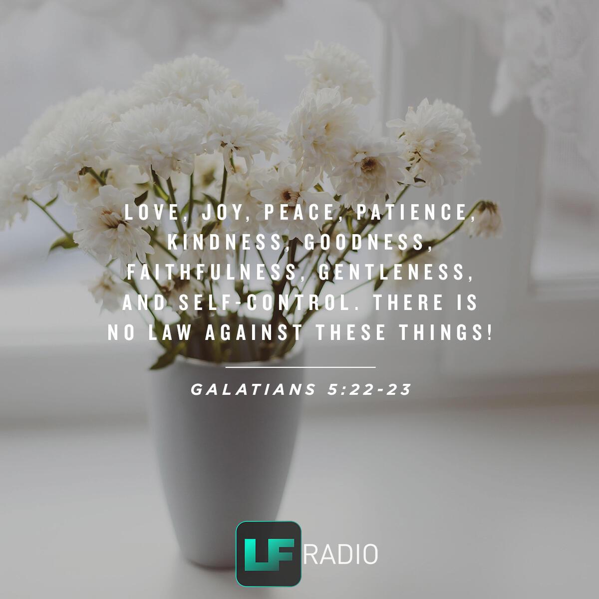 Galatians 5:22-23 - Verse of the Day
