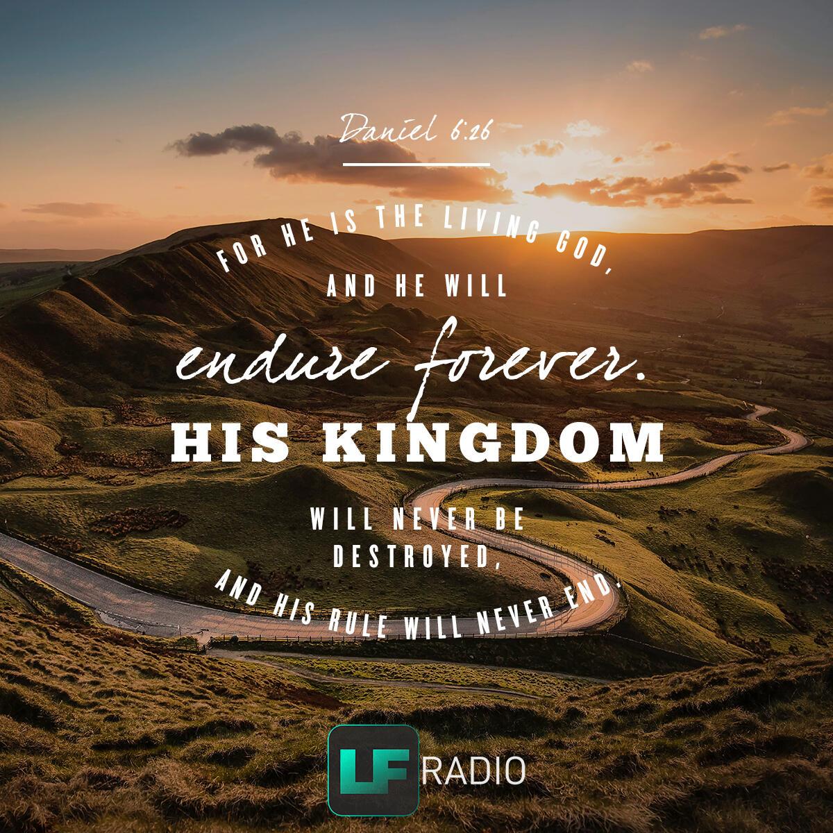 Daniel 6:26 - Verse of the Day