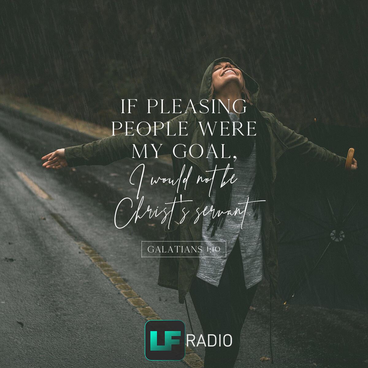 Galatians 1:10 - Verse of the Day