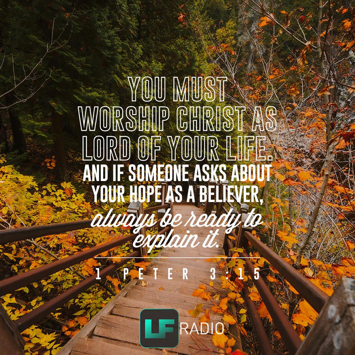 1 Peter 3:15