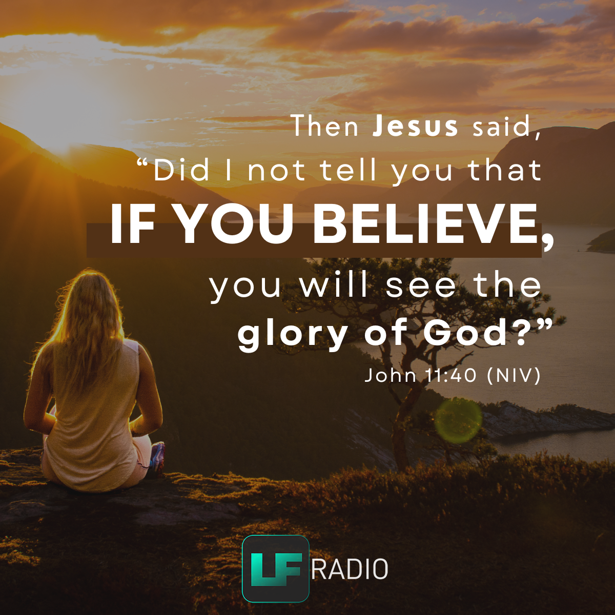 John 11:40 - Verse of the Day