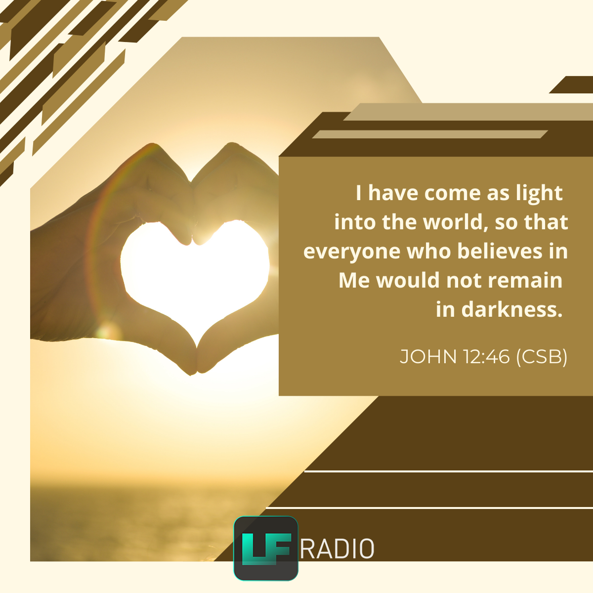 John 12:46 - Verse of the Day