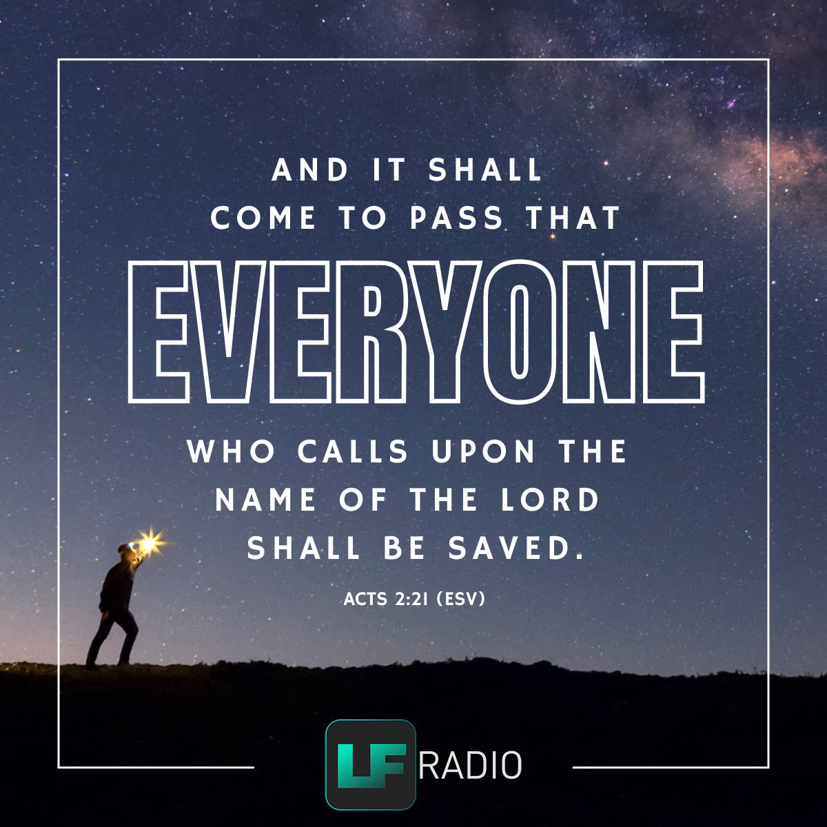 Acts 2:21 - Verse of the Day