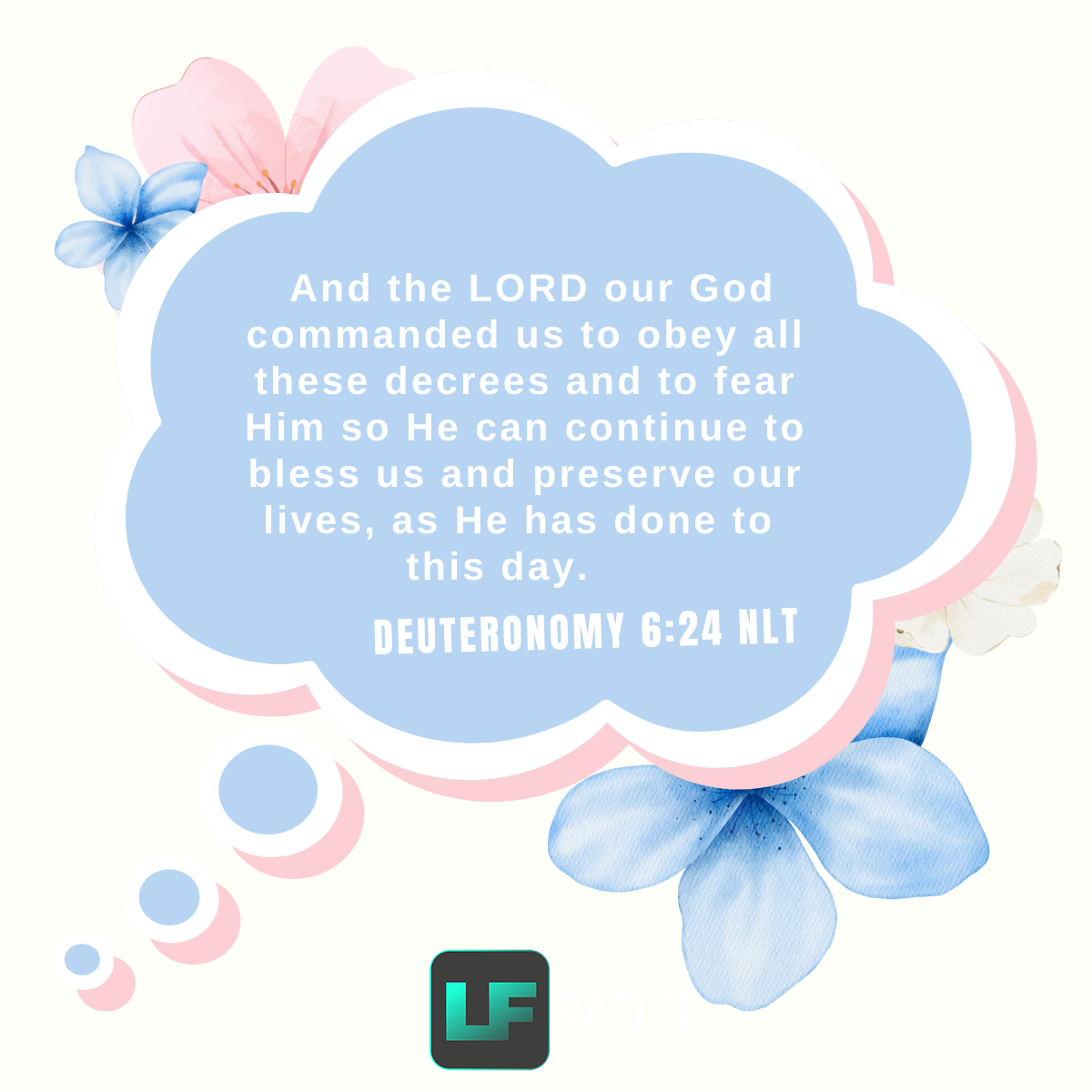 Deuteronomy 6:24 - Verse of the Day