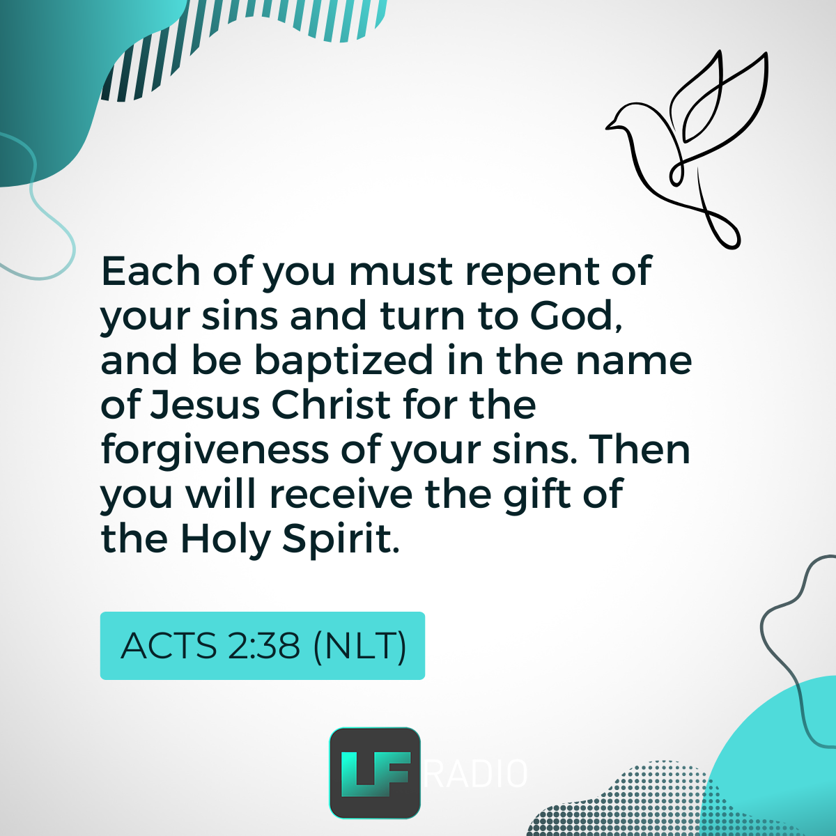 Acts 2:38 - Verse of the Day
