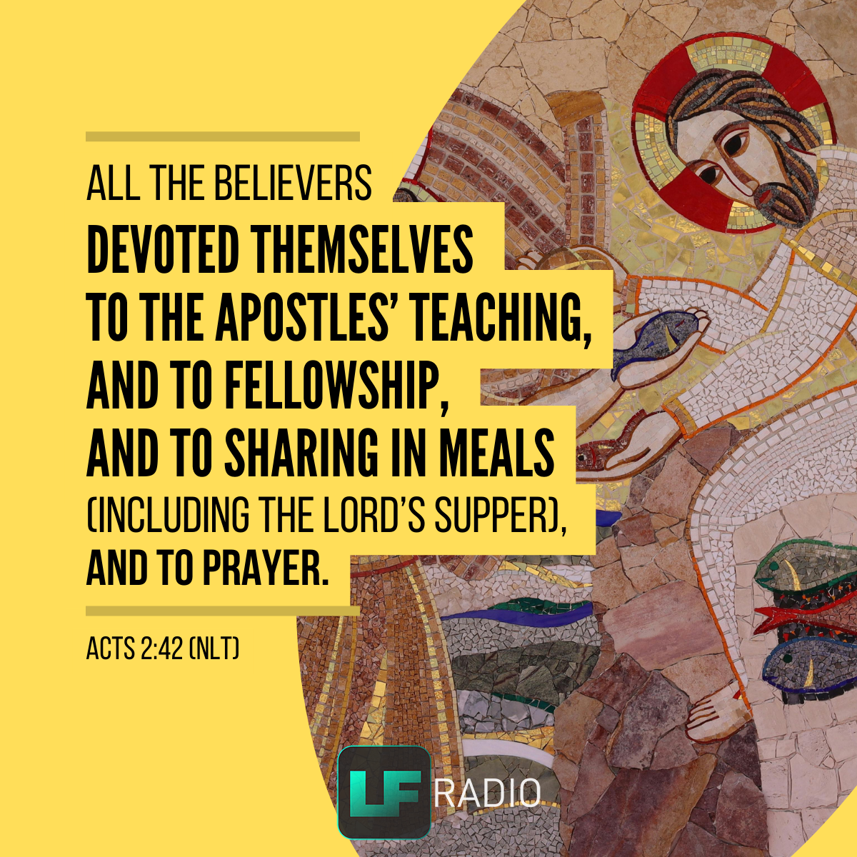Acts 2:42 - Verse of the Day