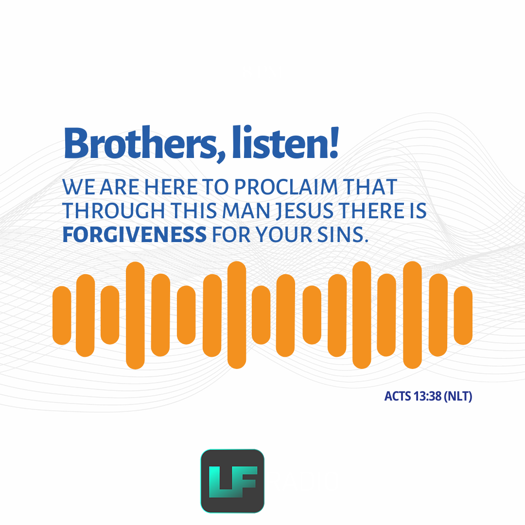 Acts 13:38 - Verse of the Day