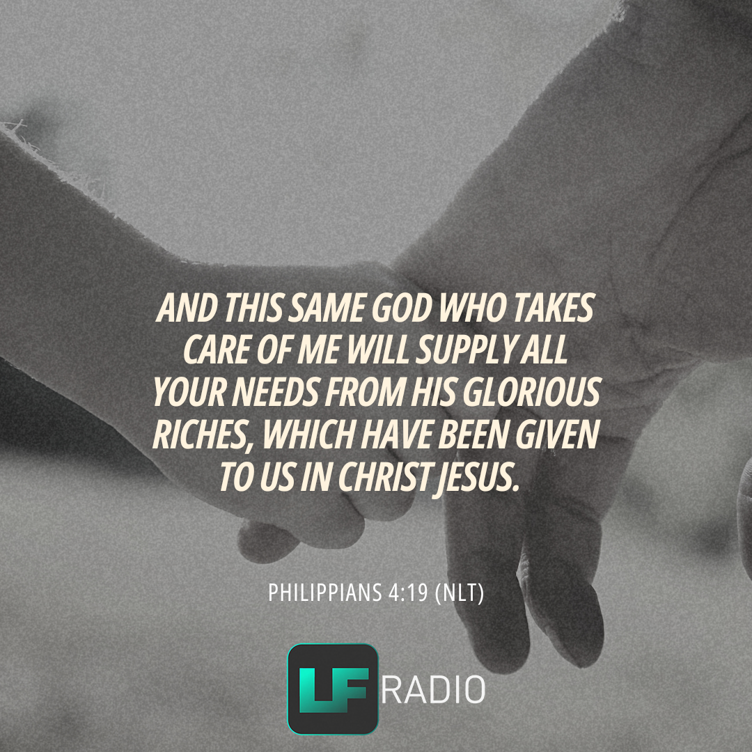Philippians 4:19 - Verse of the Day