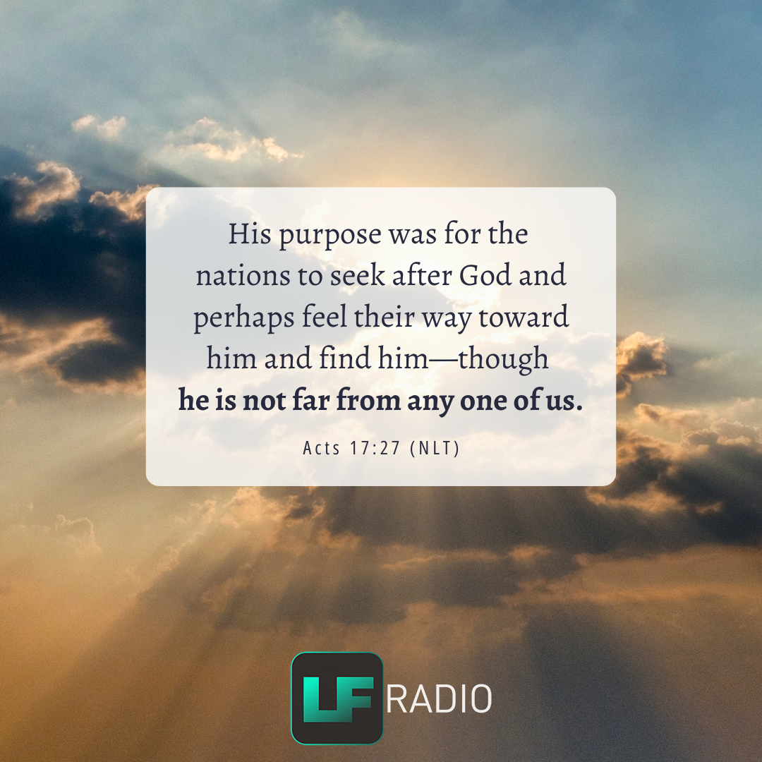 Acts 17:27 - Verse of the Day
