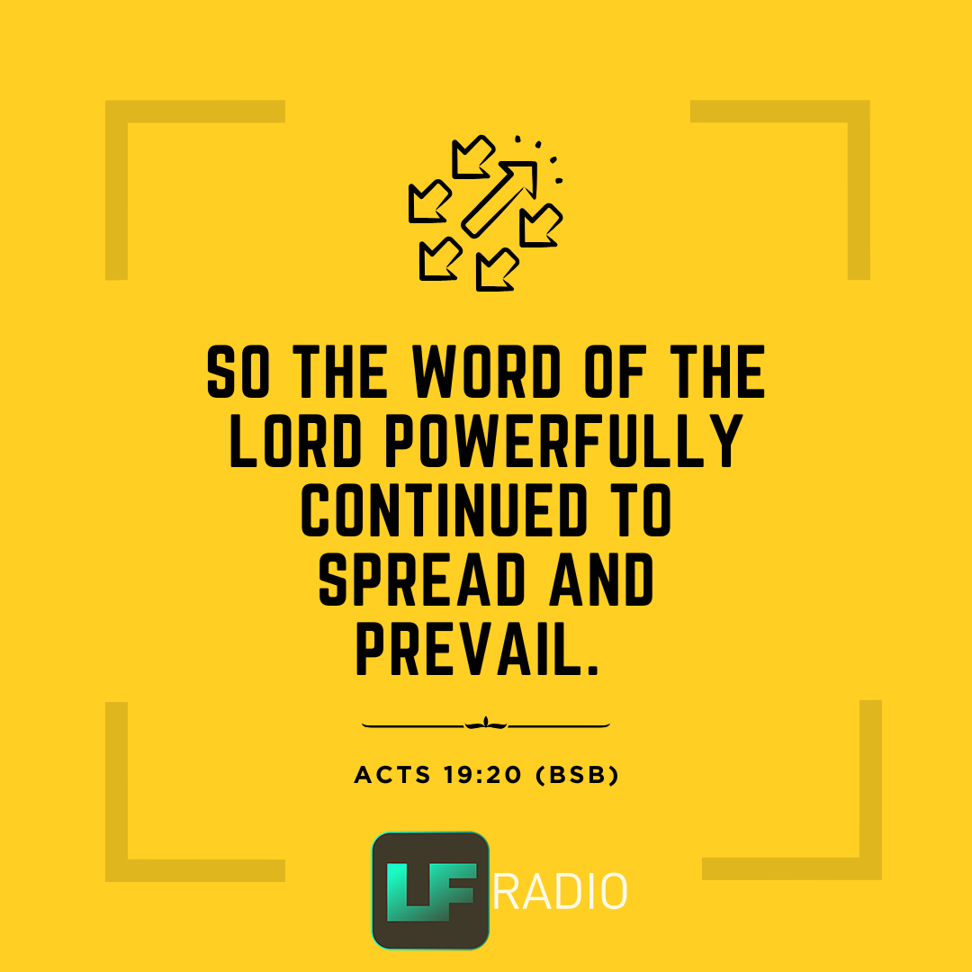 Acts 19:20 - Verse of the Day
