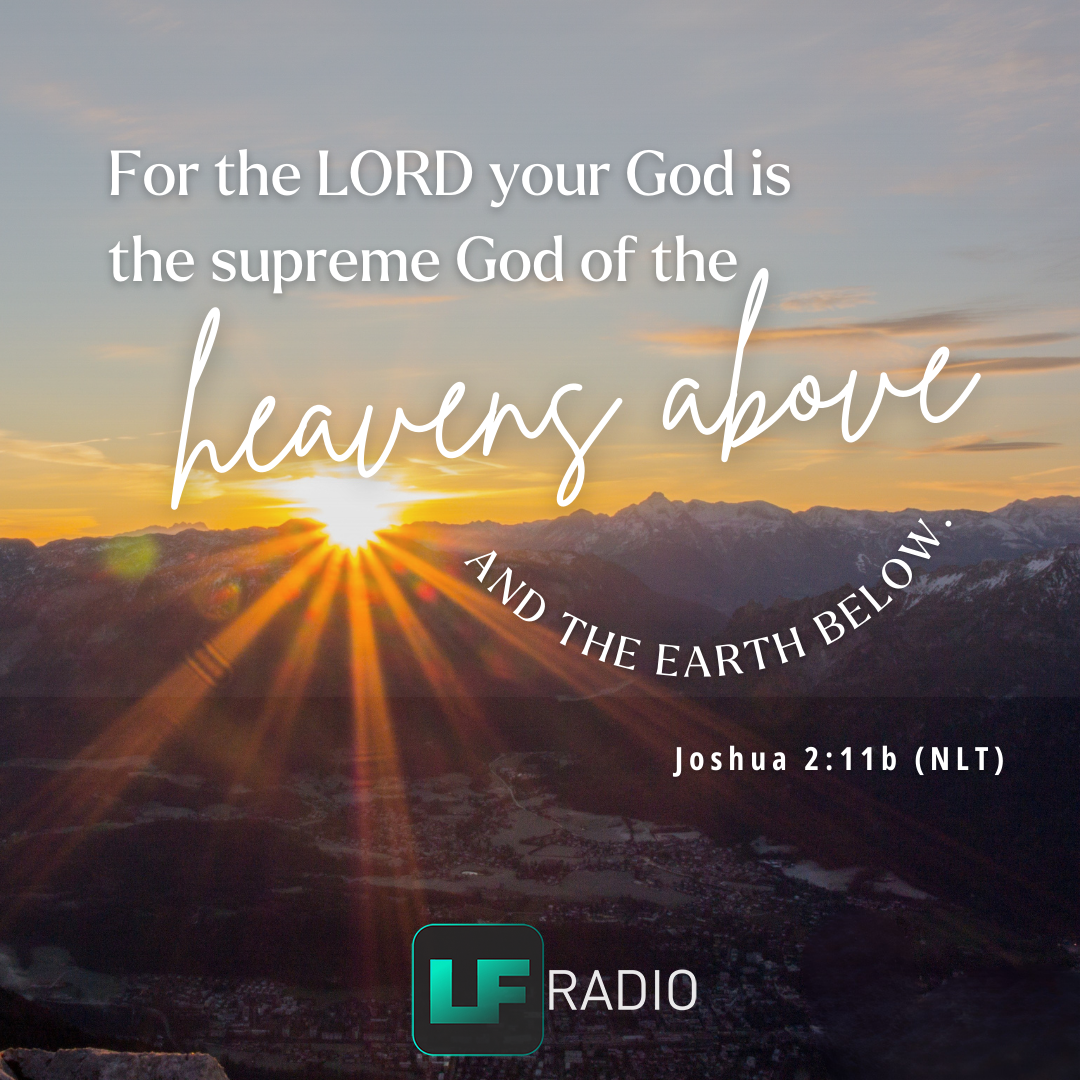 Joshua 2:11b - Verse of the Day